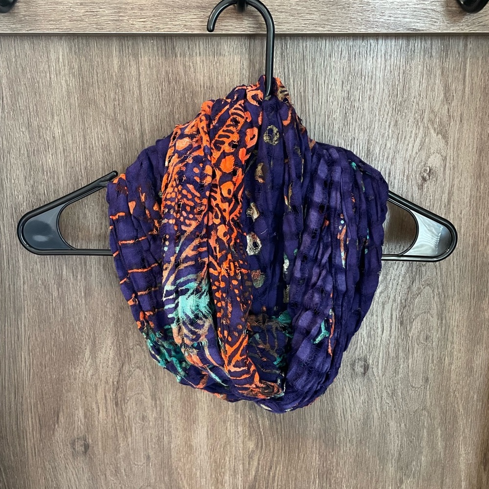 Urban Outfitters Printed Infinity Scarf